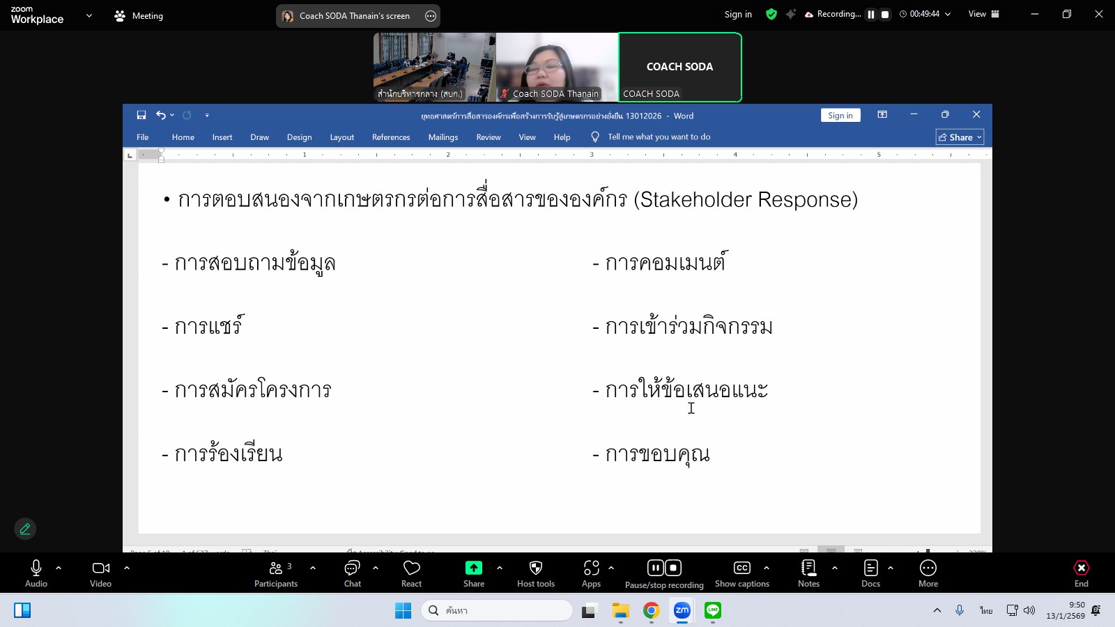 title - ผู้ตรวจราชการกรมประชุมหารือแนวทางการประชาสัมพันธ์